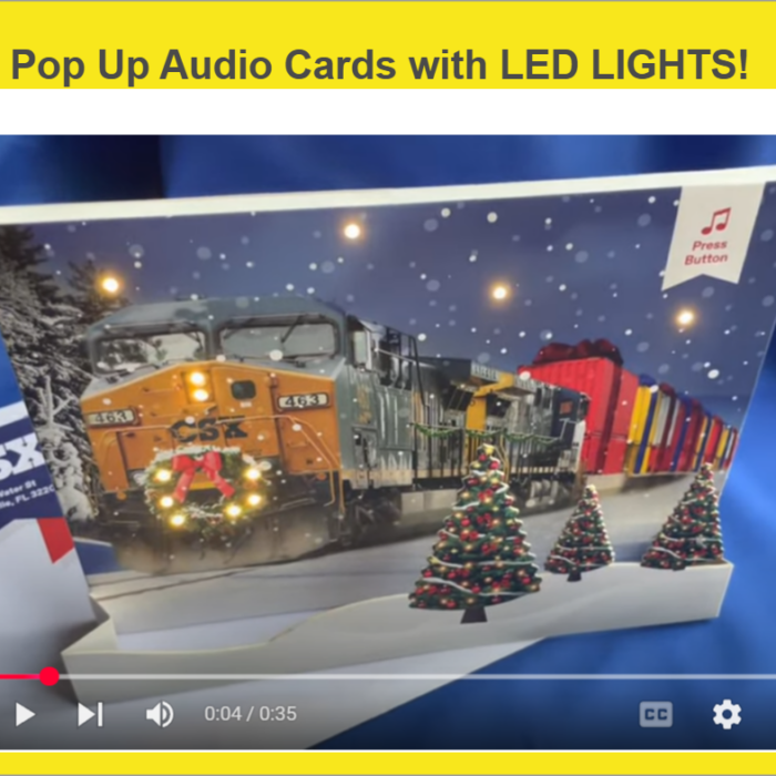 Branded Musical Cards with Voice, Music, or Custom Jingles for B2B Campaigns