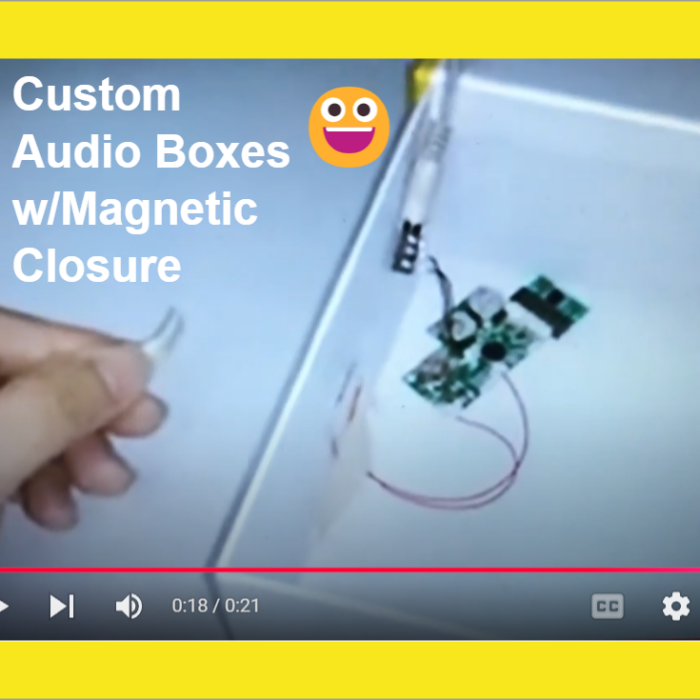 Bulk Magnetic Switch Audio Modules for Packaging | Custom Sound Chips for B2B