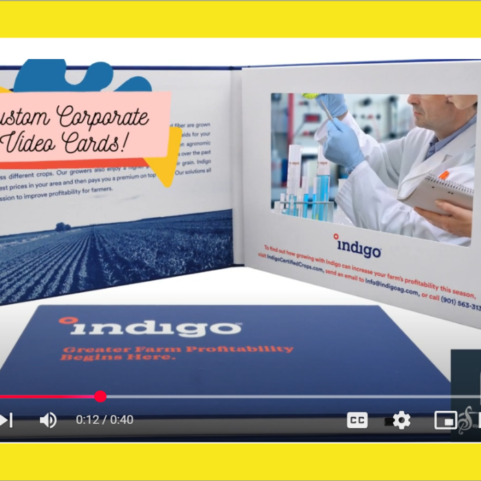 Custom Video Greeting Cards for Business Promotions