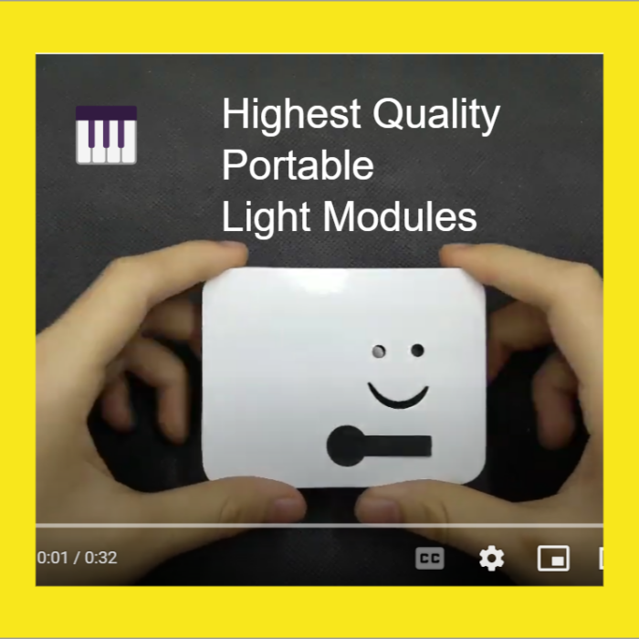 Custom Light-Activated Audio Inserts for Promo Packaging