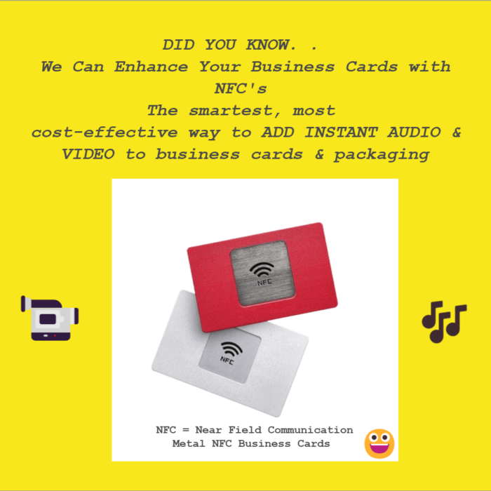 Custom NFC Greeting Cards with Tap-to-Connect Digital Content