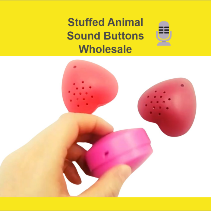 Sound Buttons with Custom Printed Labels for Corporate Branding