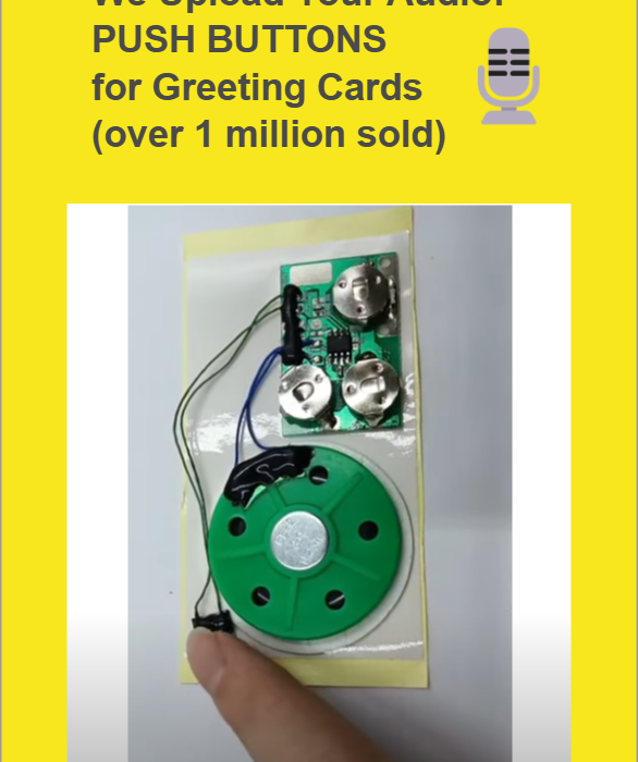 Bulk Push Button Sound Modules for Business Marketing Campaigns