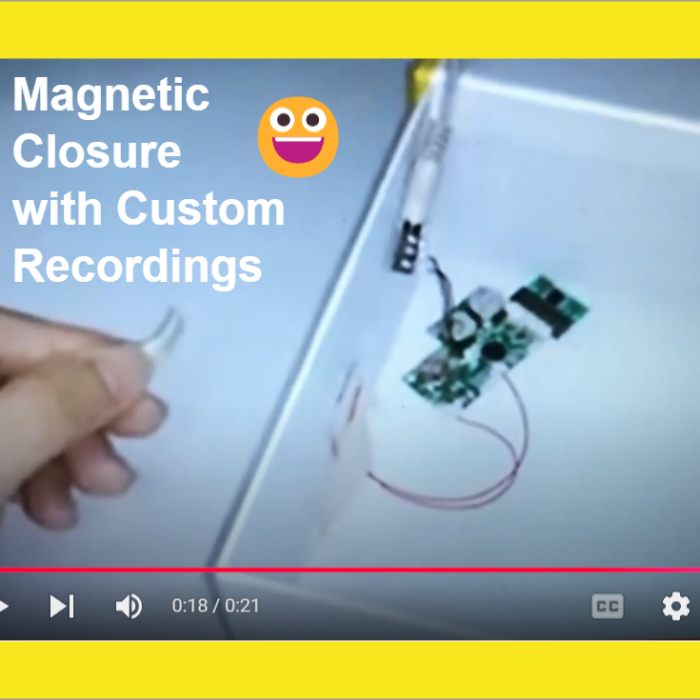 Interactive Magnetic Switch Sound Modules for Branded Packaging | Bulk Orders for Agencies