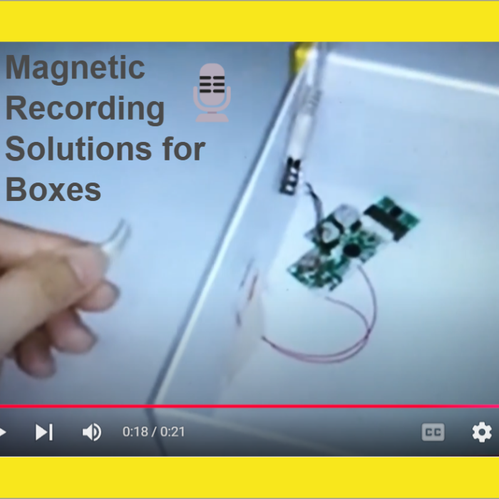 Magnetic Switch Audio Chips for Custom Packaging Solutions | Bulk Orders for Agencies