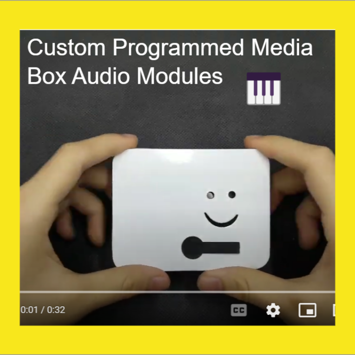 Light Trigger Sound Module for Product Demo Boxes