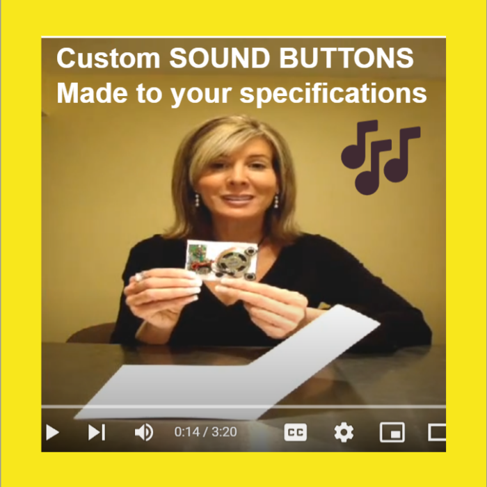 Wholesale Push Button Sound Modules for Printers and Promo Distributors