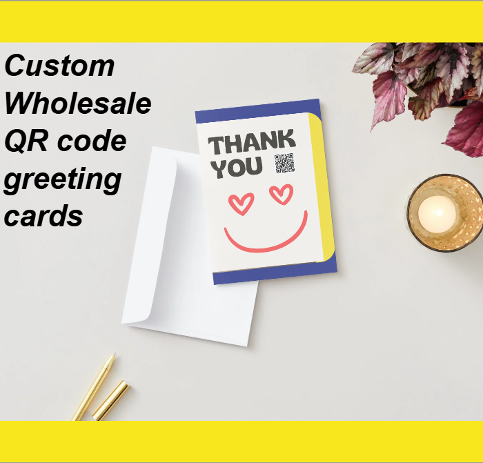 Wholesale QR Code Greeting Cards for Printers, Resellers, and Trade Distributors