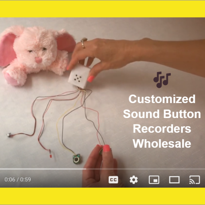 Interactive Sound Buttons for Event Marketing and Trade Shows