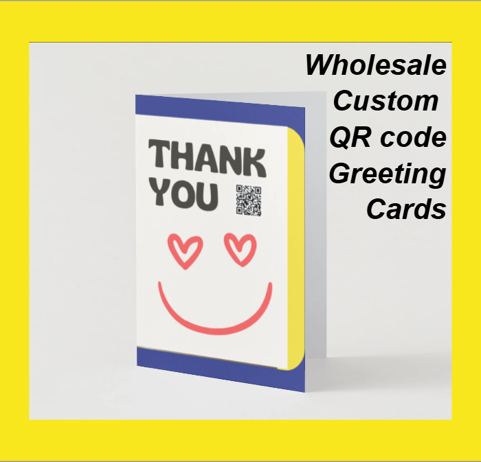 QR Code Greeting Cards, Stickers & Smart Packaging